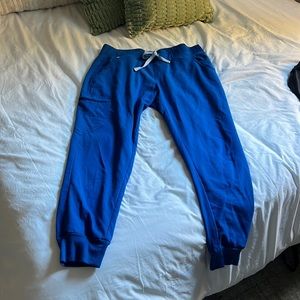 FIGS royal blue scrub pants- size L!